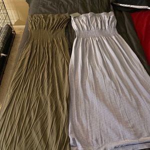 Strapless summer dresses